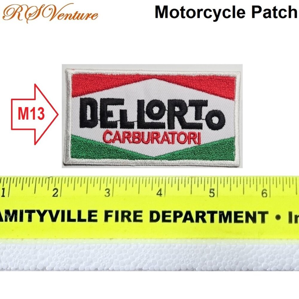 Buy 1 get 1 FREE, New DELLORTO Carburetors Embroidered Patch